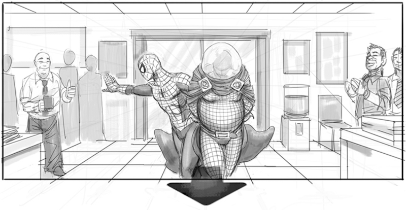 Illustration for article titled Aparecen nuevos bocetos de Spider-Man 4, la prometedora secuela que Sam Raimi no pudo hacer